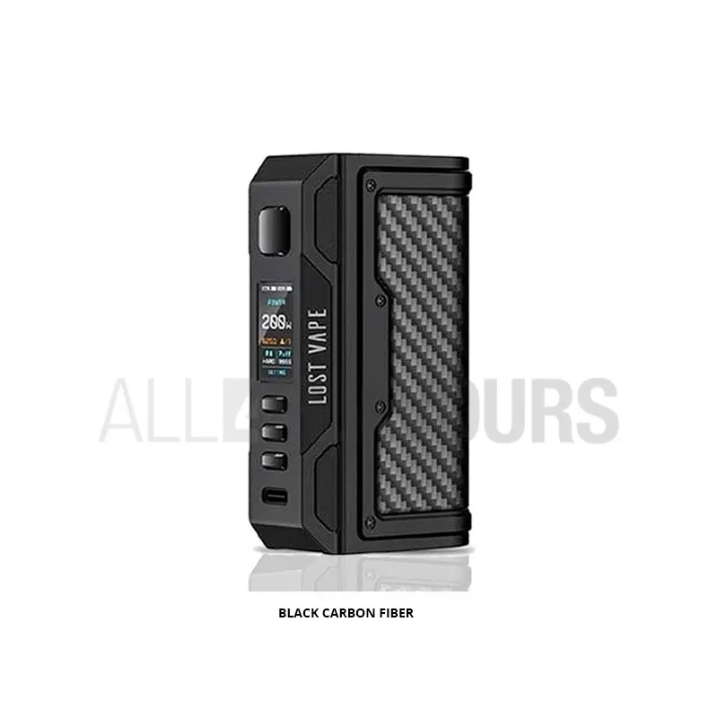 Mod vapeo thelema lost vape black carbon fiber