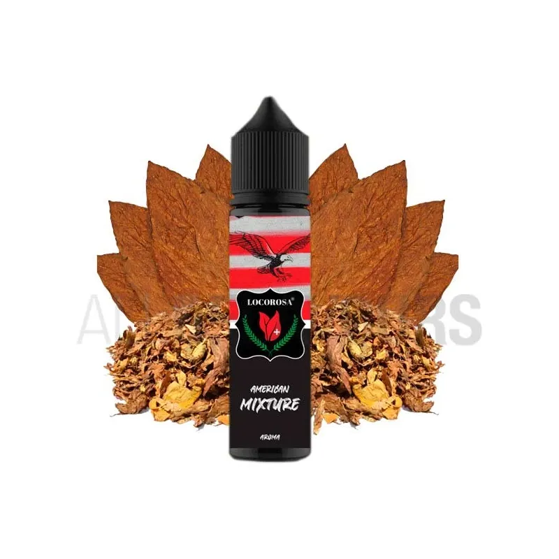 Extracto orgánico tabaco sin nicotina American Mixture 20 ml Locorosa Extracto orgánico tabaco sin nicotina American Mixture 20 ml Locorosa