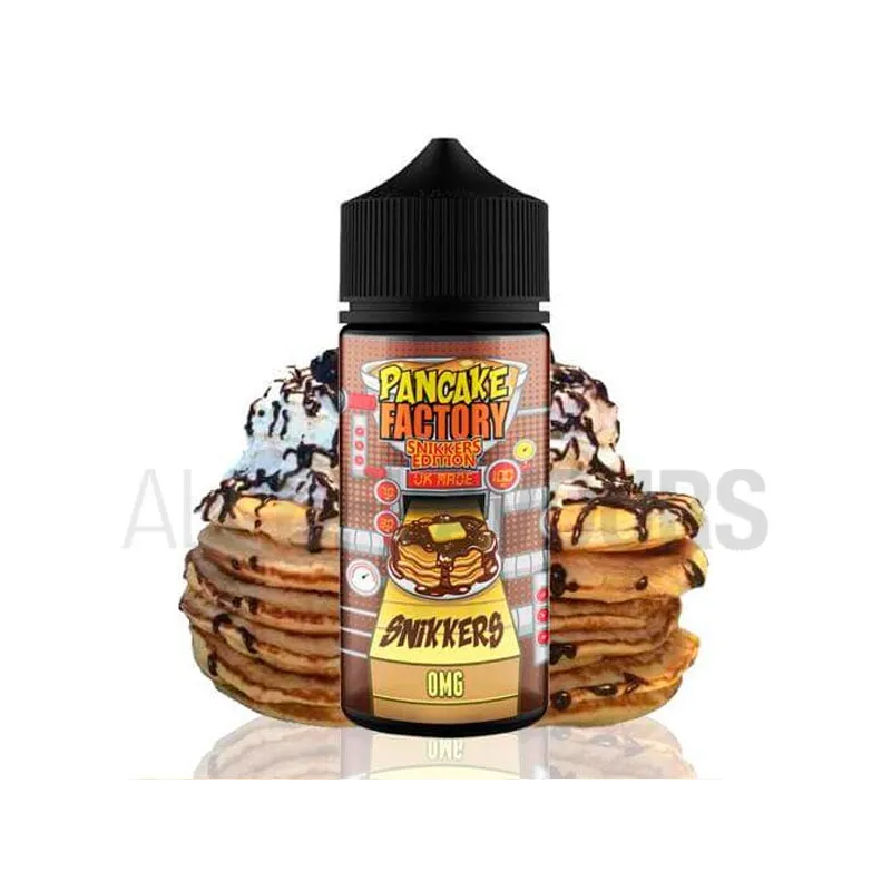 Líquido para vapear sabor dulce Chocolate Snikkers 100 ml Pancake Factory Líquido para vapear sabor dulce Chocolate Snikkers 100 ml Pancake Factory
