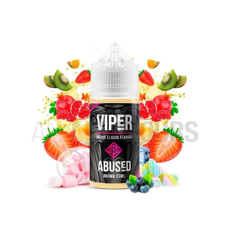 aroma vapeo sin nicotina Abused 30 ml Viper Eliquid sabor frutal aroma vapeo sin nicotina Abused 30 ml Viper Eliquid sabor frutal