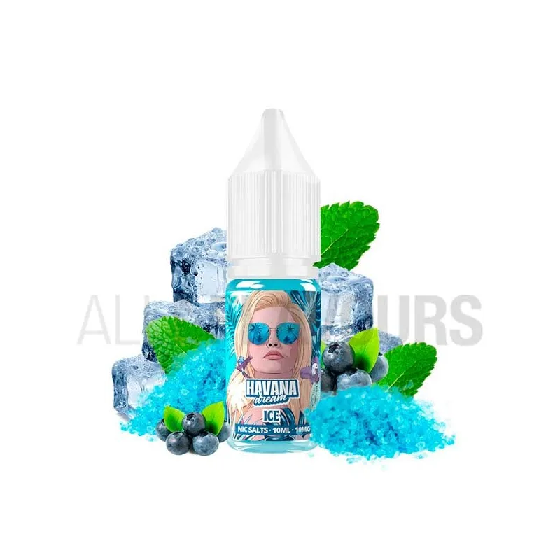 Líquido sales de nicotina con sabor mentol Ice 10 ml 10/20MG Havana Dream Líquido sales de nicotina con sabor mentol Ice 10 ml 10/20MG Havana Dream