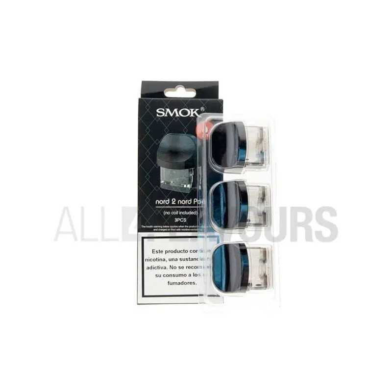 Cartuchos Recambio Smok Nord 2 2 ml (pack x3)