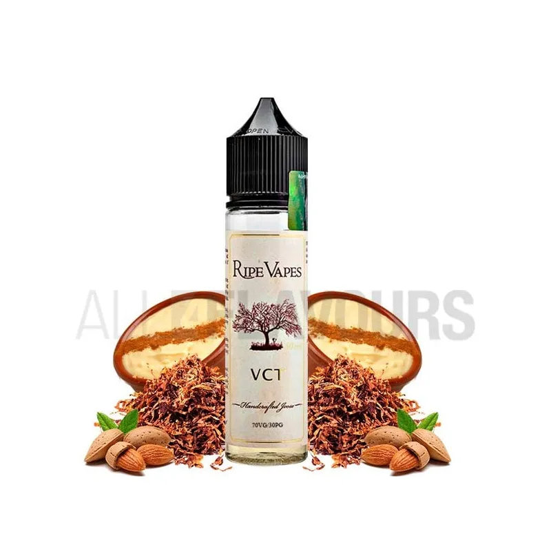 Líquido vaper sin nicotina tabaco dulce ripe vapes VCT 50 ml Líquido vaper sin nicotina tabaco dulce ripe vapes VCT 50 ml