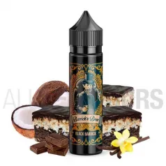 líquido vaper sin nicotina Black Barrick 50 ml Barricks Brew con sabor a pastel de chocolate