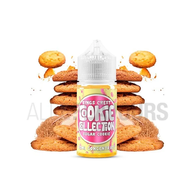 Líquido vapeo kings crest sugar cookie, sabor a galleta azucarada 100 ml Líquido vapeo kings crest sugar cookie, sabor a galleta azucarada 100 ml