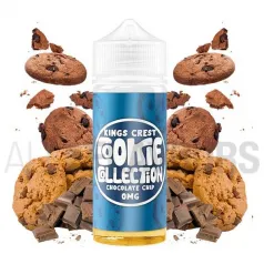 Líquido vapeo kings crest chocolate chip, sabor a galleta y chocolate 100 ml
