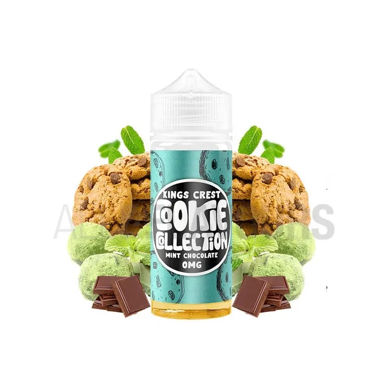 Líquido vapeo kings crest mint chocolate, sabor a galleta con menta y chocolate 100 ml Líquido vapeo kings crest mint chocolate, sabor a galleta con menta y chocolate 100 ml