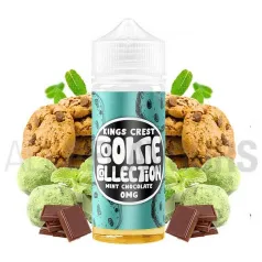 Líquido vapeo kings crest mint chocolate, sabor a galleta con menta y chocolate 100 ml