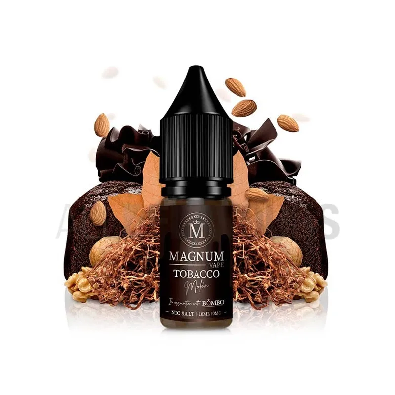 Líquido sales de nicotina con sabor a tabaco y pastel Tobacco Molón 10 ml 10/20 MG Magnum Vape Líquido sales de nicotina con sabor a tabaco y pastel Tobacco Molón 10 ml 10/20 MG Magnum Vape