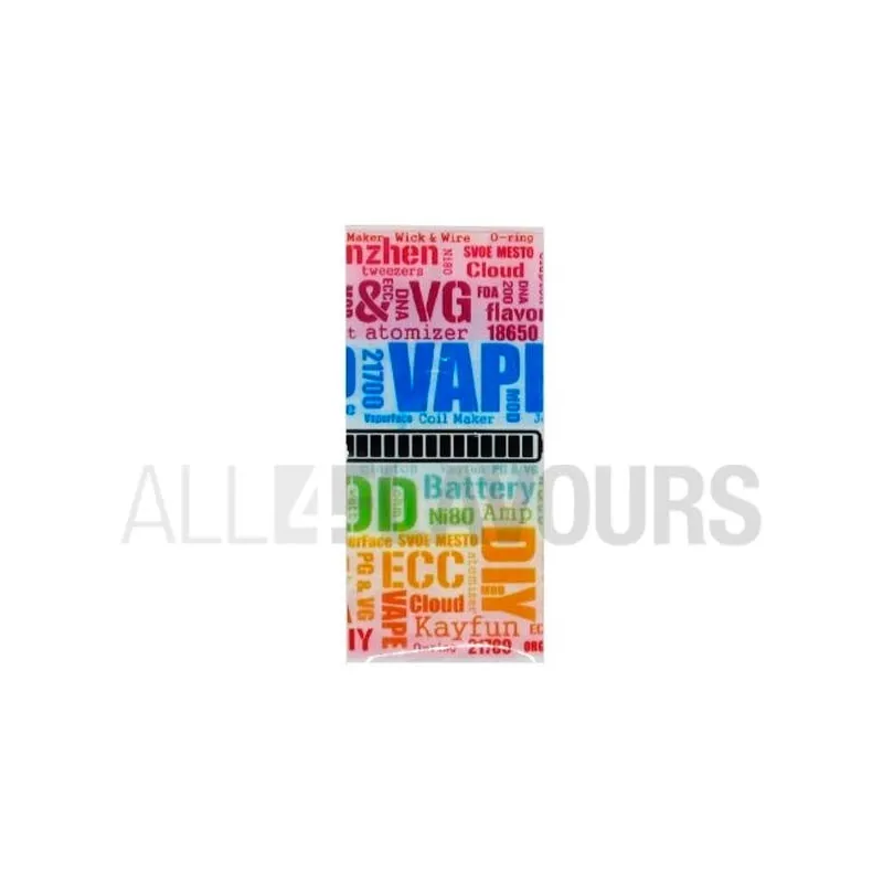 Wraps Vape Batería 18650