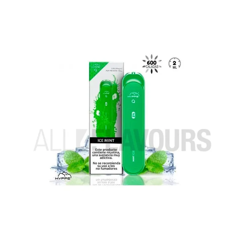 Pod desechable Ice Mint 20mg Hyppe Q