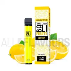 Vape desechable con sabor a limón marca Bali Fruits