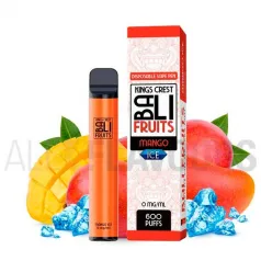 Vape desechable con sabor a mango con efecto frío marca Bali Fruits