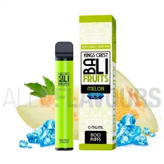 Vape desechable con sabor a melón con efecto frío marca Bali Fruits