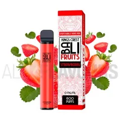 Vape desechable con sabor a fresas marca Bali Fruits