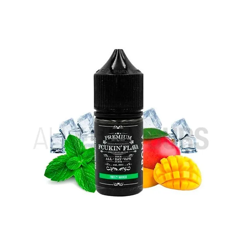 aroma vaper para mezclar con tu base de vapeo Freezy Mango 30ml Fcukin Flava sabor a mango fresco aroma vaper para mezclar con tu base de vapeo Freezy Mango 30ml Fcukin Flava sabor a mango fresco