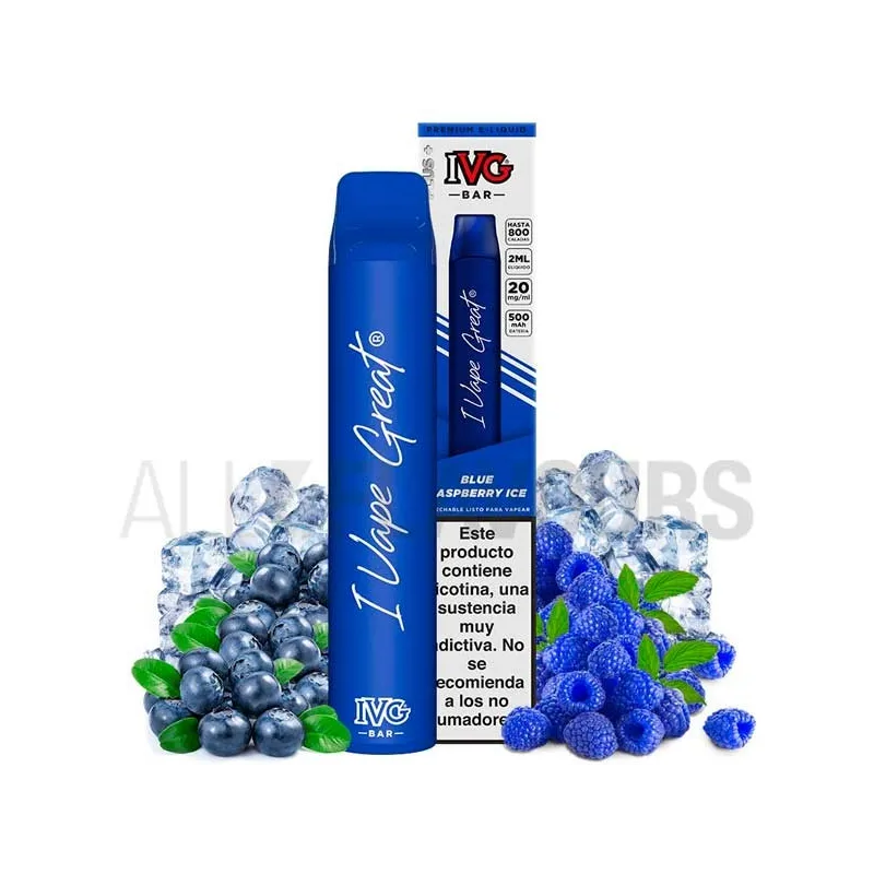 Pod Desechable Blue Raspberry Ice IVG