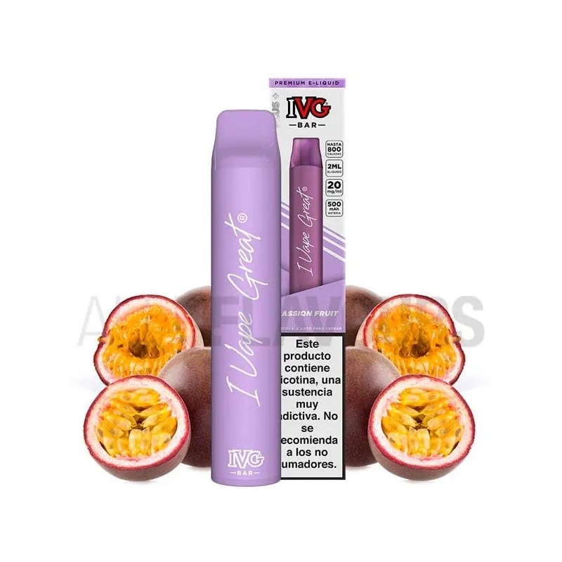 Pod Desechable Passion Fruit IVG