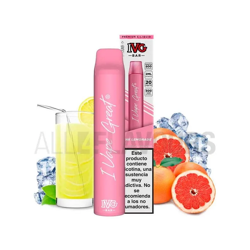 Pod Desechable Pink Lemonade Ice IVG