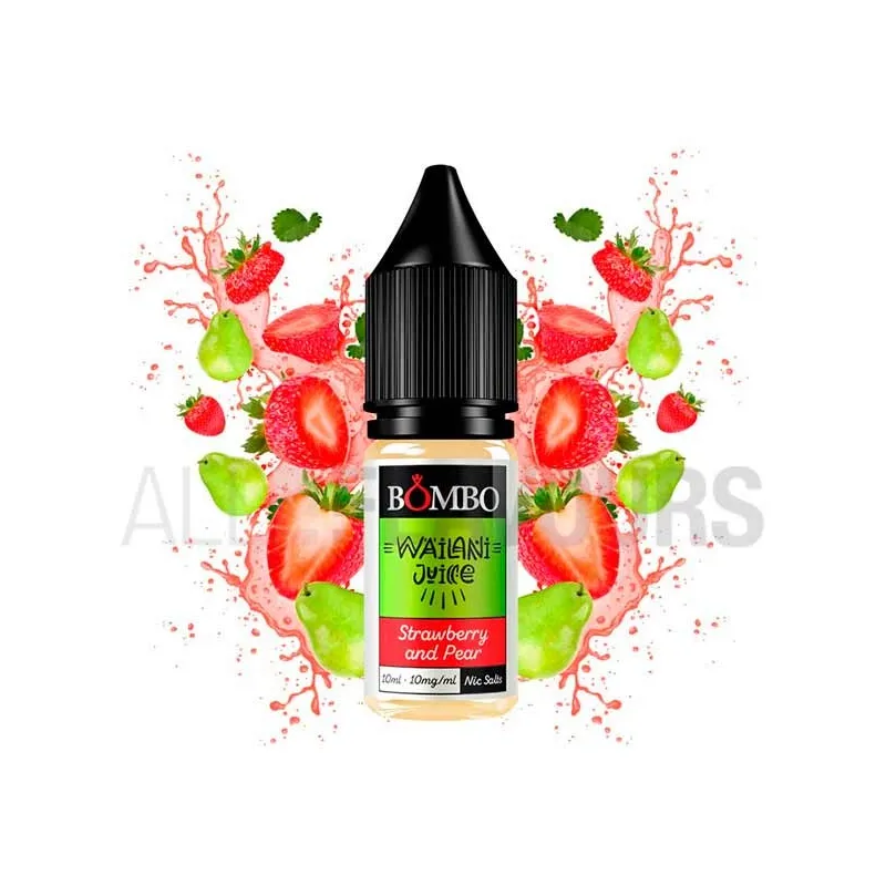 Líquido sales de nicotina strawberry pear de bombo en diferentes concentraciones Líquido sales de nicotina strawberry pear de bombo en diferentes concentraciones