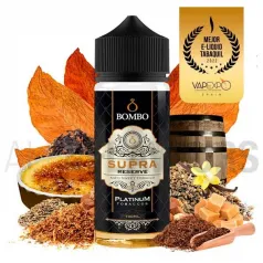 líquido vapeo supra reserve bombo 100 ml tabaquil dulce con frutos secos