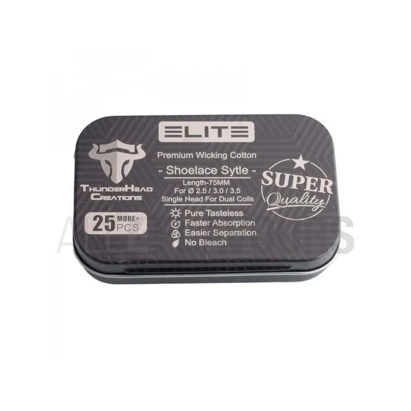 Cotton Laces Elite Super (25pcs) Thunder Head
