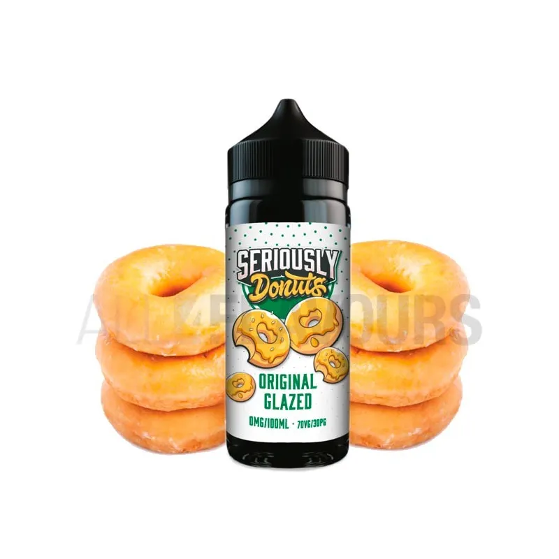 líquido para vapear sin nicotina Original Glazed 100 ml Seriously líquido para vapear sin nicotina Original Glazed 100 ml Seriously
