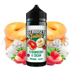 líquido vapeo sin nicotina sabor donut fresas Strawberry Cream 100 ml Seriously