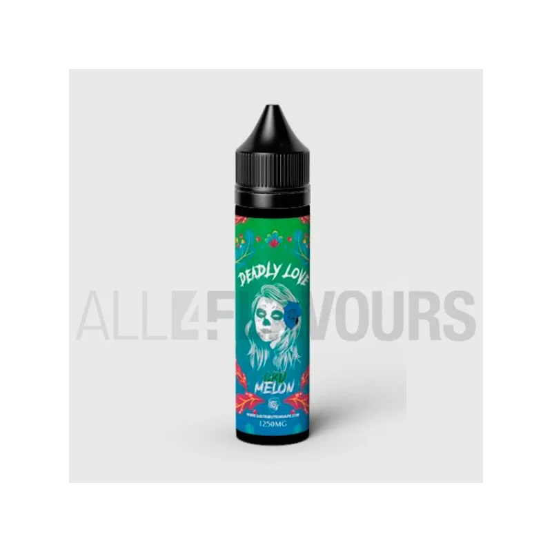 Líquido vaper CBD Deadly Love 50 ml con sabor a melón fresco Líquido vaper CBD Deadly Love 50 ml con sabor a melón fresco