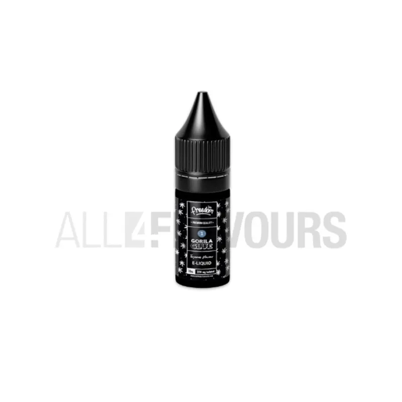 Líquido vaper CBD freedom Life 10 ml variedad Gorilla Glue sabor a variedad marihuana Gorila Glue Líquido vaper CBD freedom Life 10 ml variedad Gorilla Glue sabor a variedad marihuana Gorila Glue