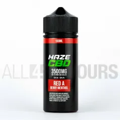 Líquido vaper CBD Haze con sabor a frutos del bosque con frío y terpenos CBD