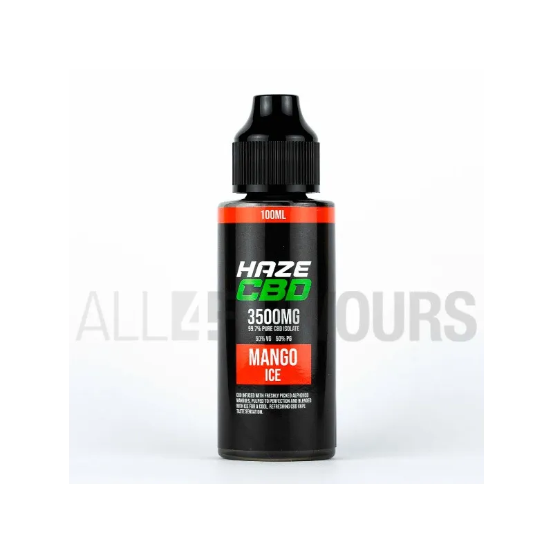 Líquido vaper CBD Haze con sabor a mango efecto frío con terpenos CBD Líquido vaper CBD Haze con sabor a mango efecto frío con terpenos CBD