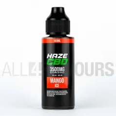 Líquido vaper CBD Haze con sabor a mango efecto frío con terpenos CBD