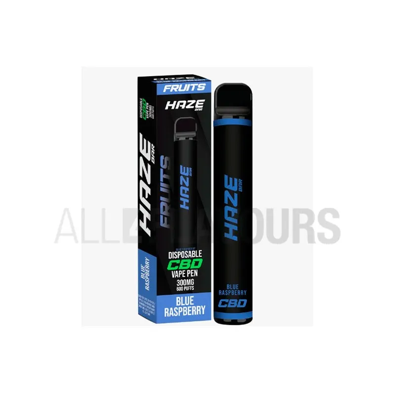 Vaper desechable CBD Haze Bar con sabor a frambuesas azules frescas. Pod CBD Vaper desechable CBD Haze Bar con sabor a frambuesas azules frescas. Pod CBD