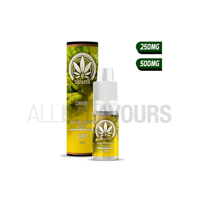 Líquido vapeo CBD Super Lemon Haze de 10 ml de Skunk CBD Líquido vapeo CBD Super Lemon Haze de 10 ml de Skunk CBD