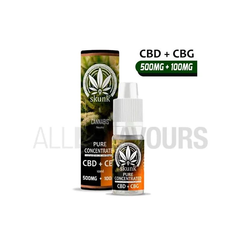 Base vapeo CBD + CBG de la marca Skunk CBD de 10 ml Base vapeo CBD + CBG de la marca Skunk CBD de 10 ml