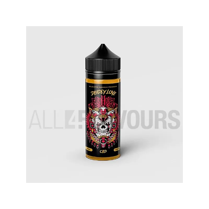 Líquido vaper CBD sabor a melocotón, naranja de la marca Deadly Love Special Skull Líquido vaper CBD sabor a melocotón, naranja de la marca Deadly Love Special Skull