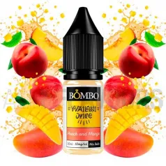 Líquido sales de nicotina peach mango de bombo en diferentes concentraciones