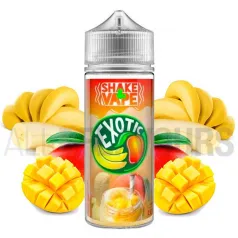 líquido vaper sabor a plátano y mango Exotic 100 ml oil4vap para añadir la nicotina