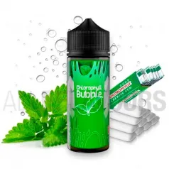 líquido vaper sin nicotina sabor a chicle de menta Chlorophyll Bubble 100 ml oil4vap