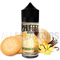 líquido vapeo sin nicotina Custard Dream 100 ml Chuffed Dessert sabor a galleta