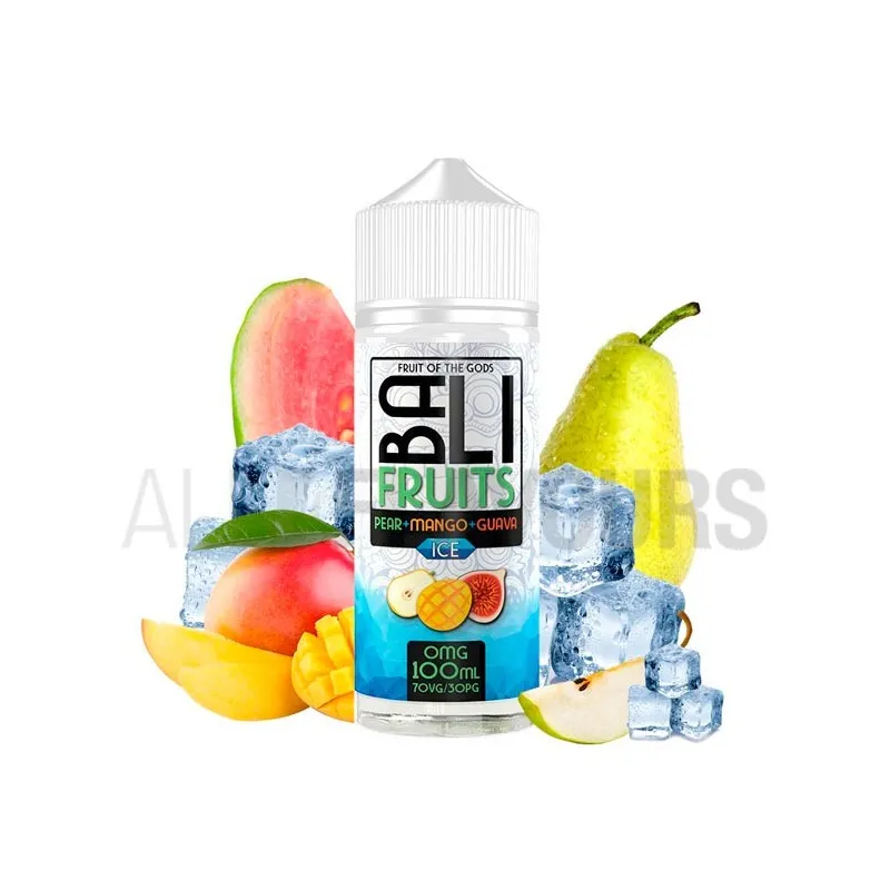 Líquido vapeo sin nicotina kings crest bali fruits, sabor a pera guava fresca 100 ml Líquido vapeo sin nicotina kings crest bali fruits, sabor a pera guava fresca 100 ml