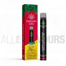 Pod Desechable Cherries Red Berries Menthol Darwin CBD