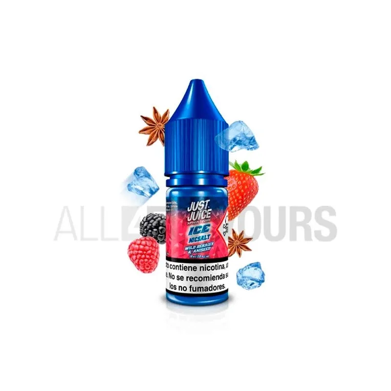 Sales nicotina diferentes graduaciones wild berries anise ice just juice Sales nicotina diferentes graduaciones wild berries anise ice just juice