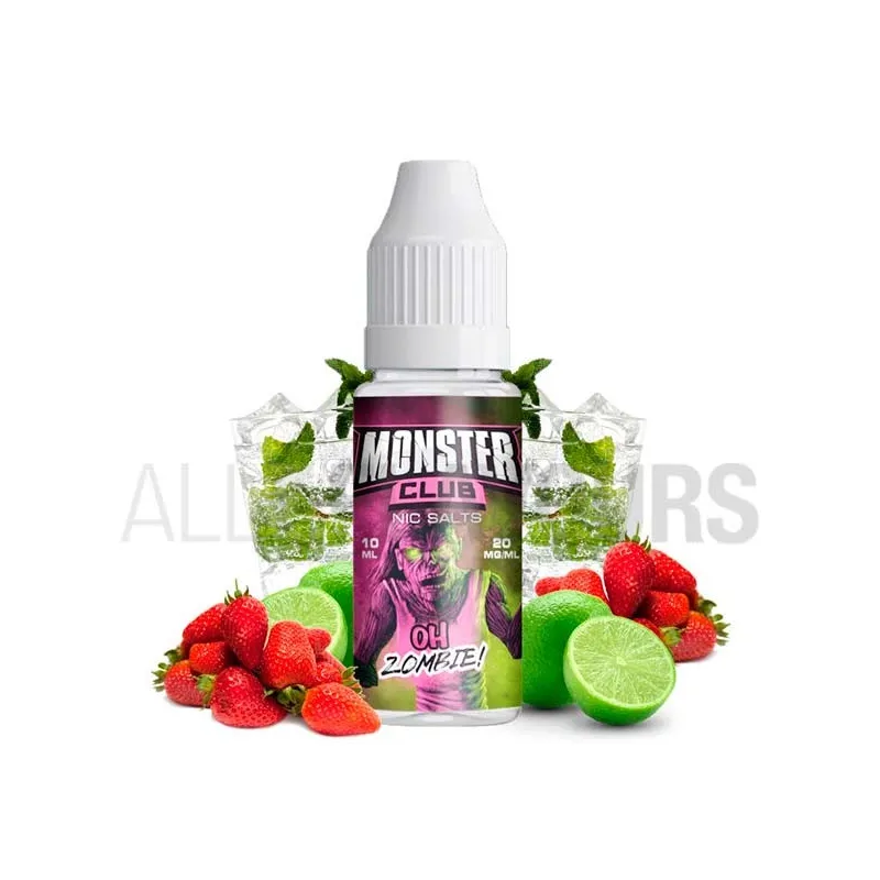 líquido sales de nicotina Oh Zombie 10 ml 10/20 MG Monster sabor frutal fresco líquido sales de nicotina Oh Zombie 10 ml 10/20 MG Monster sabor frutal fresco