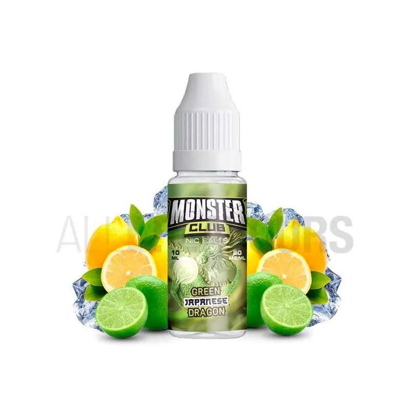 líquido sales nicotina Green Japanese Dragon 10 ml 10/20 MG Monster sabor frutal líquido sales nicotina Green Japanese Dragon 10 ml 10/20 MG Monster sabor frutal