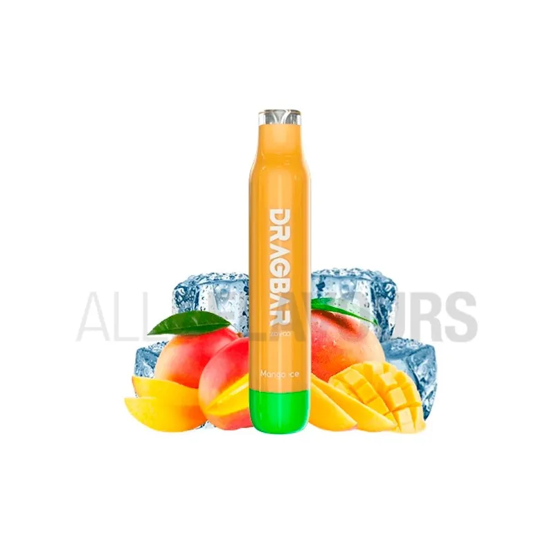 Vaper desechable sabor mango fresco Dragbar de Voopoo Vaper desechable sabor mango fresco Dragbar de Voopoo