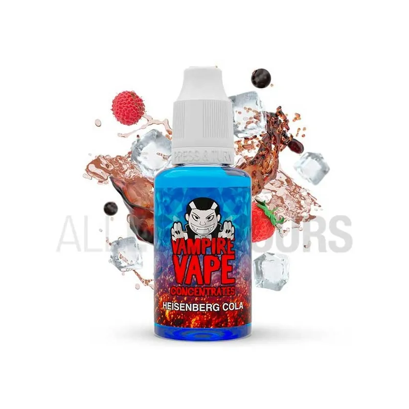 aroma vapeo fabricar líquidos vapeo económicos Heisenberg Cola 30 ml Vampire Vape aroma vapeo fabricar líquidos vapeo económicos Heisenberg Cola 30 ml Vampire Vape