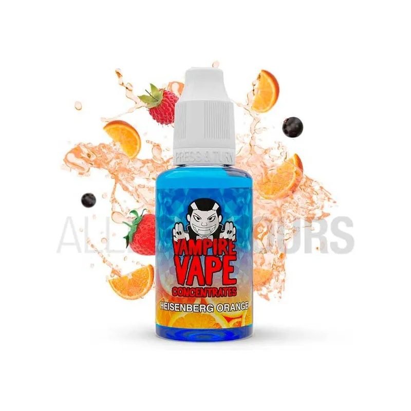 aroma vapeo sabor frutal Heisenberg Orange 30 ml Vampire Vape aroma vapeo sabor frutal Heisenberg Orange 30 ml Vampire Vape