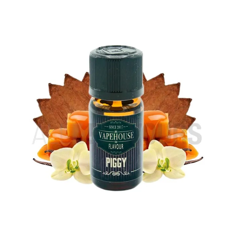 extracto orgánico tabaco piggy 12 ml de la marca vapehouse sin nicotina extracto orgánico tabaco piggy 12 ml de la marca vapehouse sin nicotina